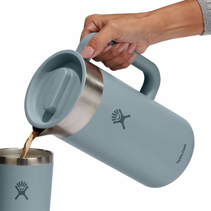 51-oz-insulated-pitcher-h3 okp51043-insulated-pitcher-shale-gray-pour.jpg
