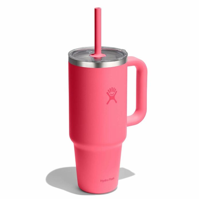 40-oz-travel-tumbler-h0 tt40pscc668-40-oz-travel-tumbler-clear-lid-popstar-pink-angled.jpg